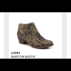 Lucky Brand Camo Booties